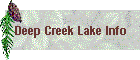 Deep Creek Lake Info
